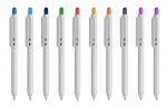 Długopisy reklamowe LIO white